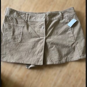 Mini Corduroy Skirt